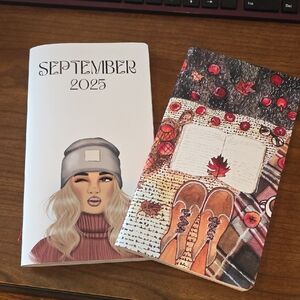 Autumn-Themed Home Office Planner Set